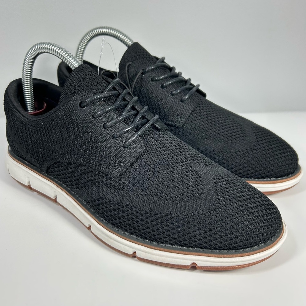 Brand NEW Swims Olsen Knit Oxford Shoe Black Casual Dress Sneakers; Men’s Size 7